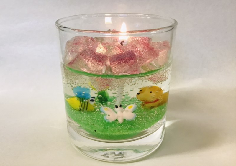 ジェルキャンドル制作体験